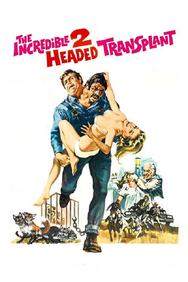 The Incredible 2-Headed Transplant (1971) TMDB poster
