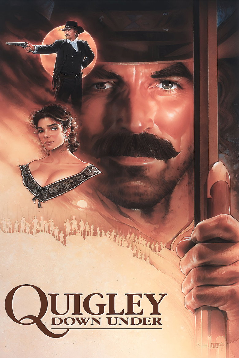 Квіґлі в Австралії / Quigley Down Under (1990) TMDB poster