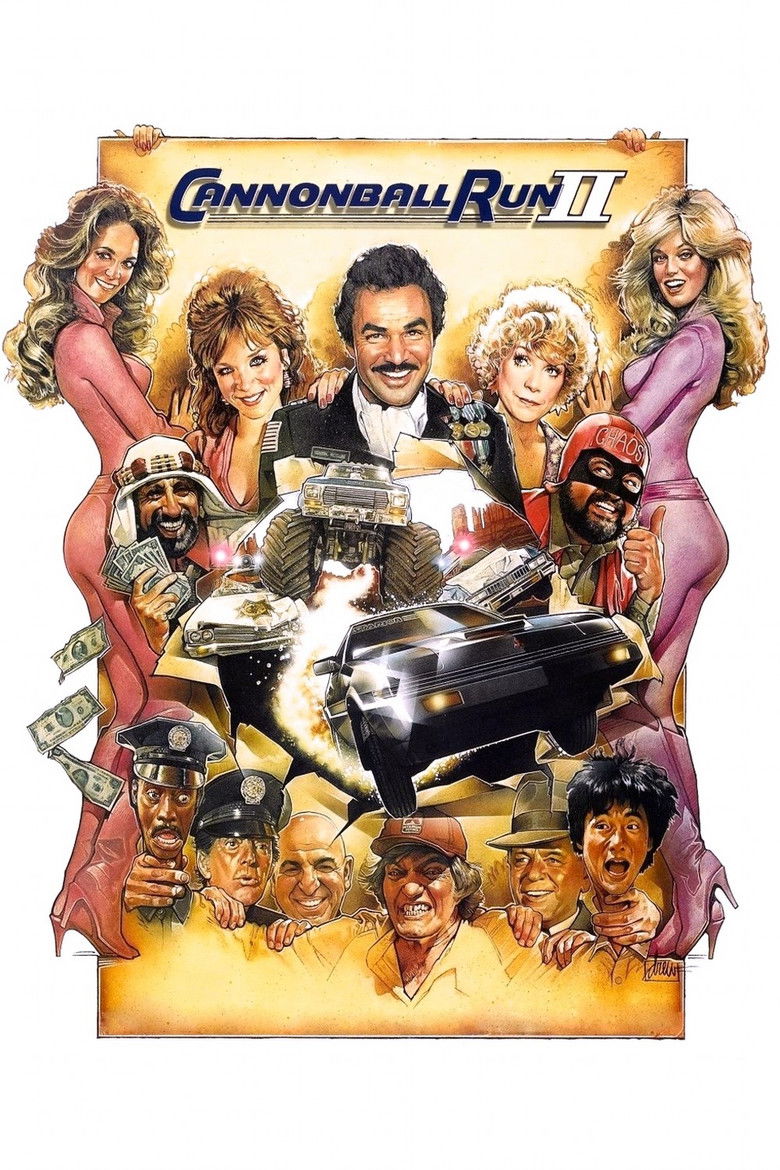 Перегони Гарматне ядро 2 / Cannonball Run II (1984) TMDB poster