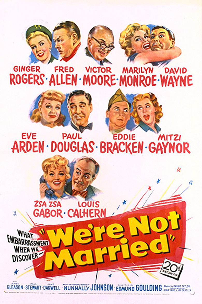 Ми не одружені! / We're Not Married! (1952) TMDB poster