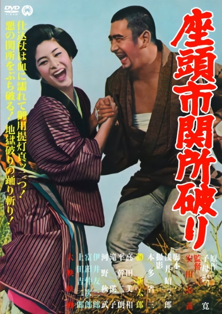 座頭市関所破り (1964) TMDB poster