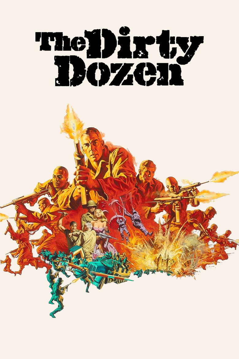 Брудна дюжина / The Dirty Dozen (1967) TMDB poster