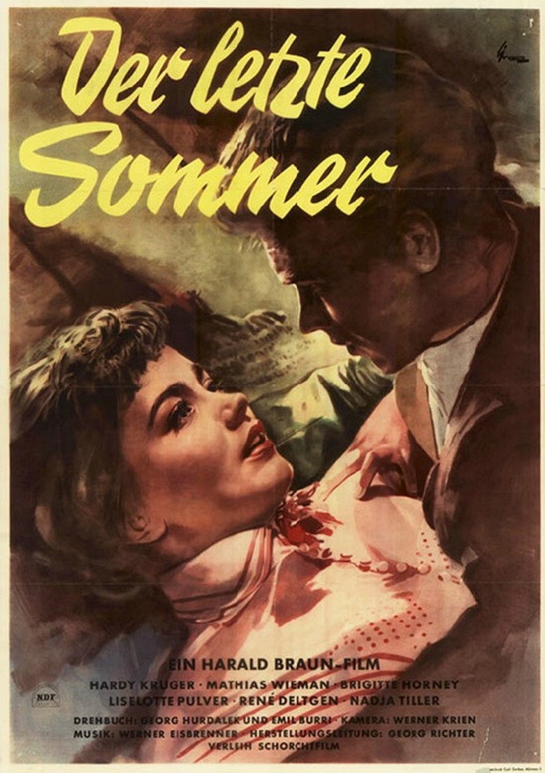 Der letzte Sommer (1954) TMDB poster