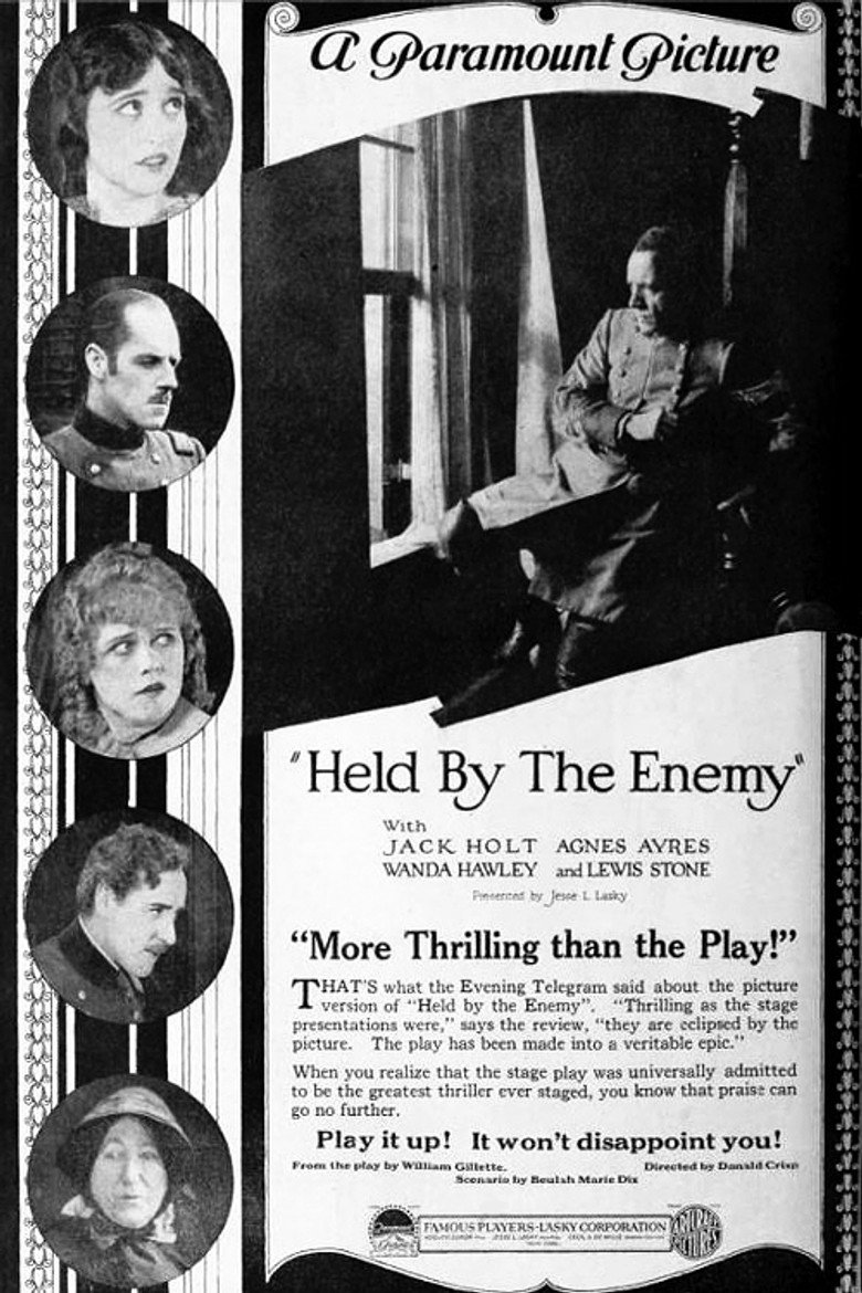Held by the Enemy (1920) TMDB poster
