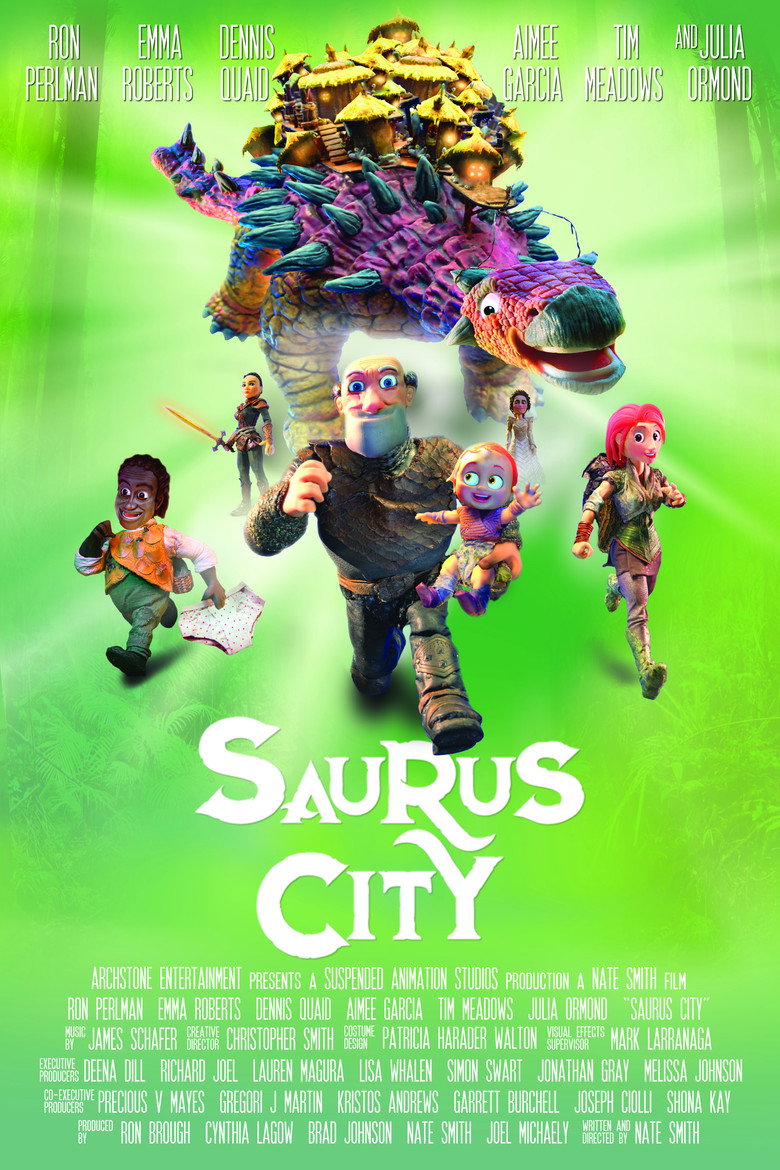 Saurus City (2025) TMDB poster