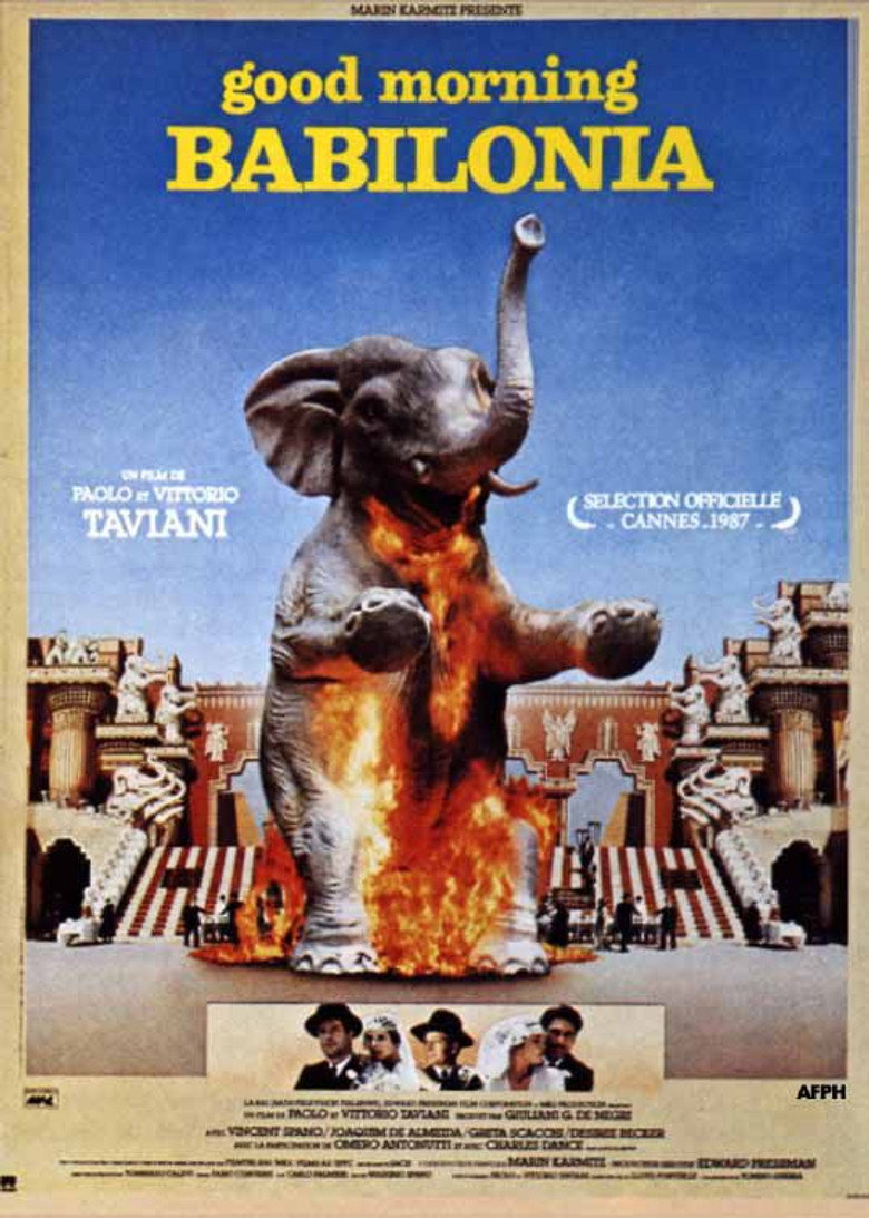 Good Morning, Babilonia (1987) TMDB poster