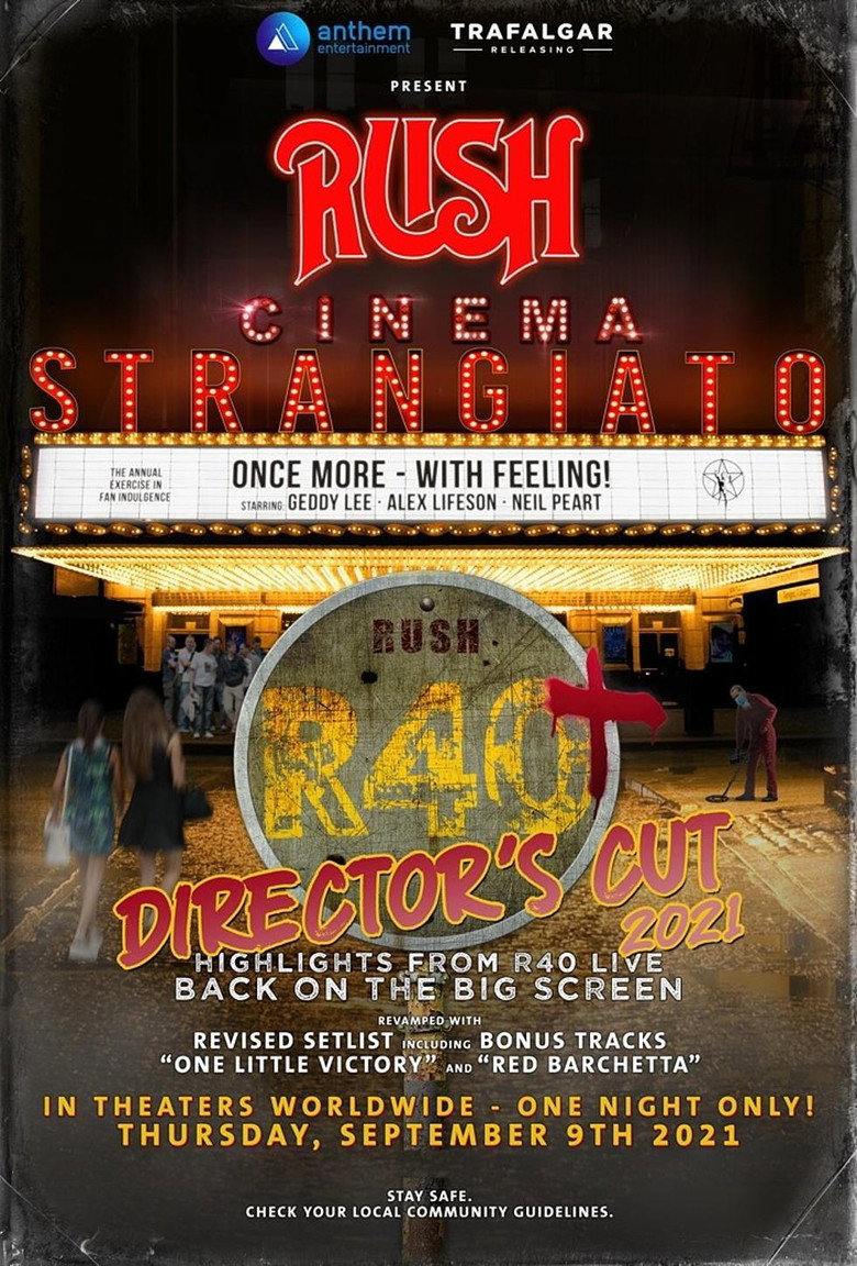 Rush: Cinema Strangiato - R40+ Director's Cut (2021) TMDB poster
