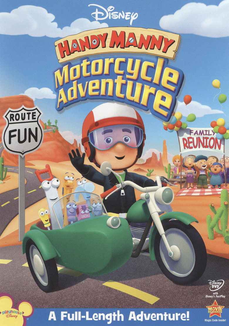 Handy Manny: Big Motorcycle Adventure (2009) TMDB poster