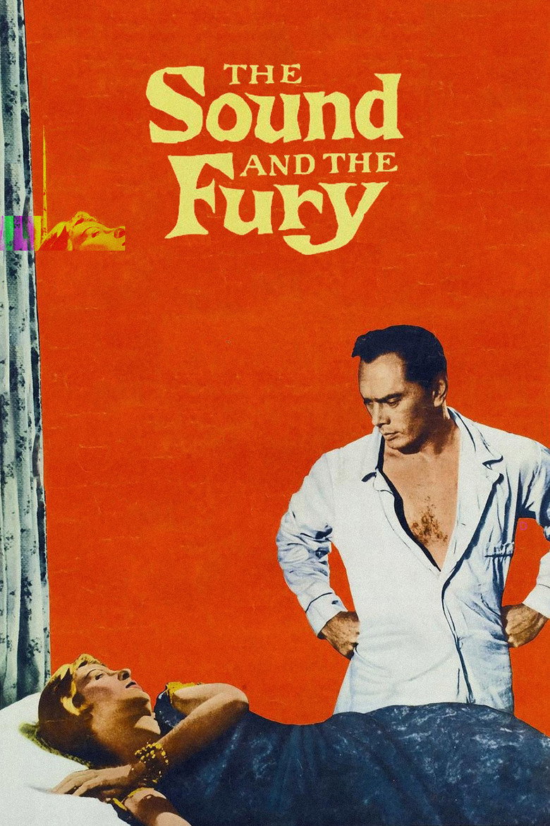 The Sound and the Fury (1959) TMDB poster