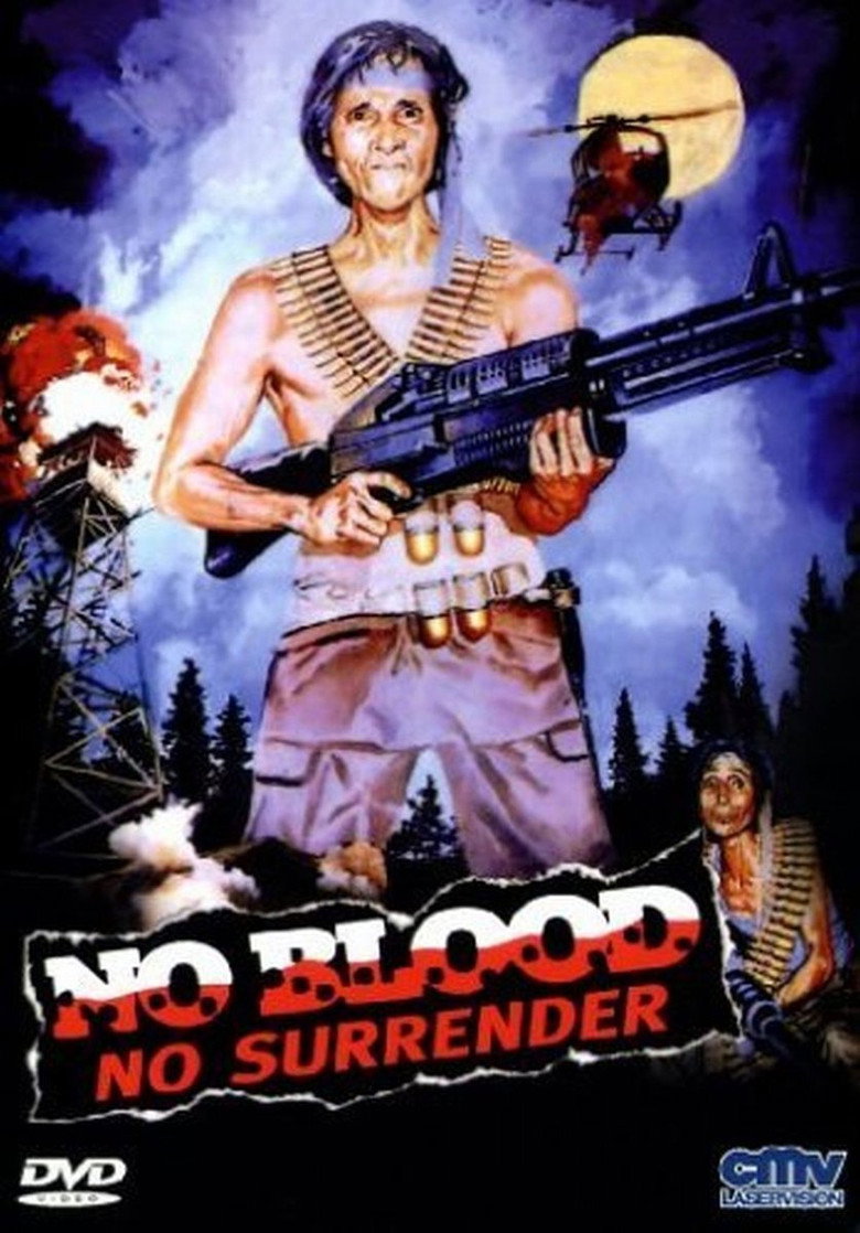 No Blood, No Surrender (1986) TMDB poster