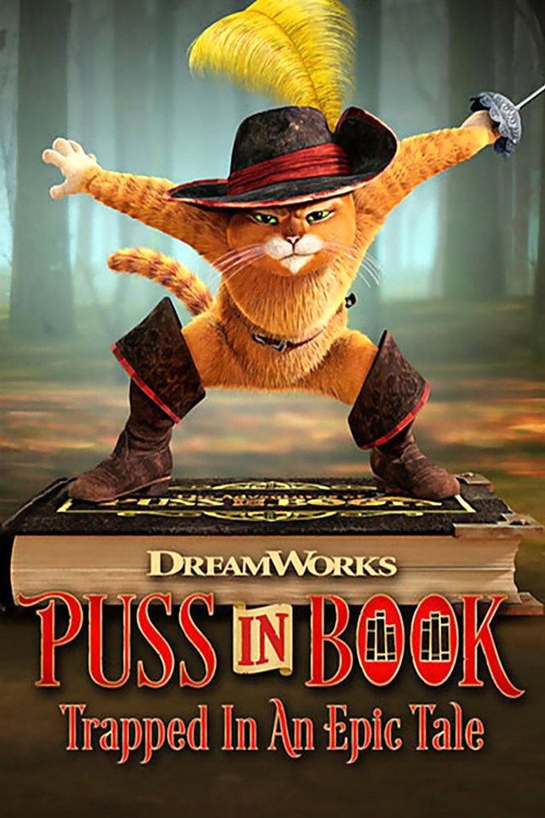 Кіт у книзі: Епічна історія / Puss in Book: Trapped in an Epic Tale (2017) TMDB poster