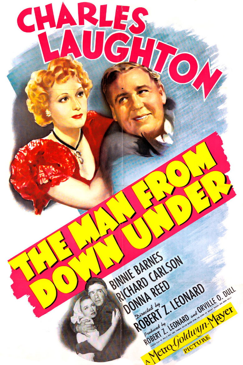 The Man from Down Under (1943) TMDB poster