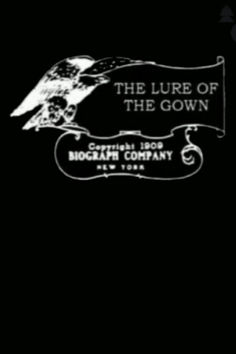 The Lure of the Gown (1909) TMDB poster