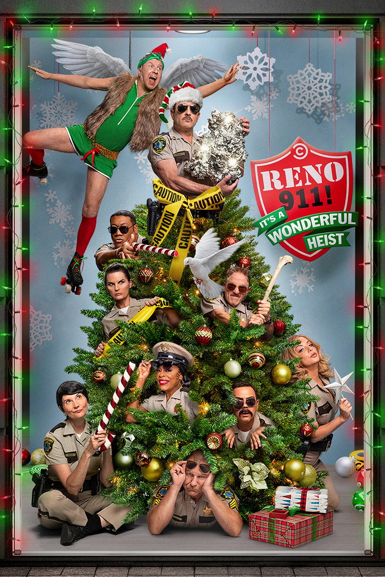 Ріно 911: Дивовижне пограбування / Reno 911!: It's a Wonderful Heist (2022) TMDB poster