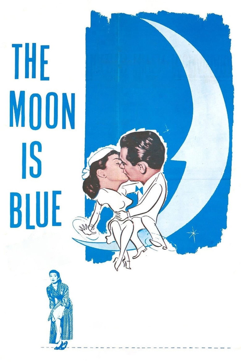 The Moon Is Blue (1953) TMDB poster