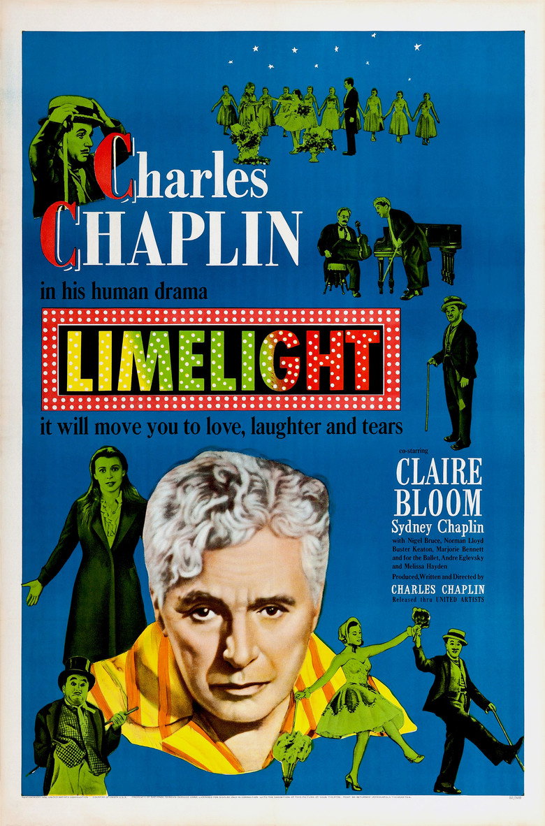 Вогні рампи / Limelight (1952) TMDB poster