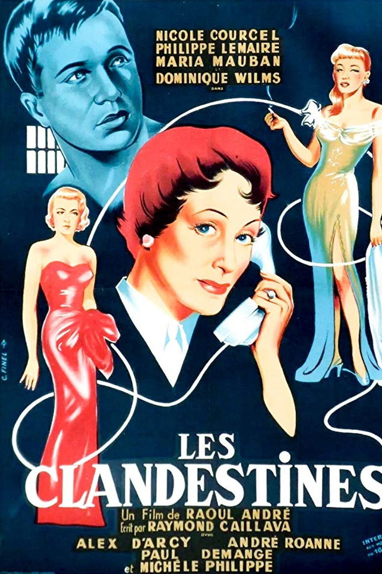 Les Clandestines (1954) TMDB poster