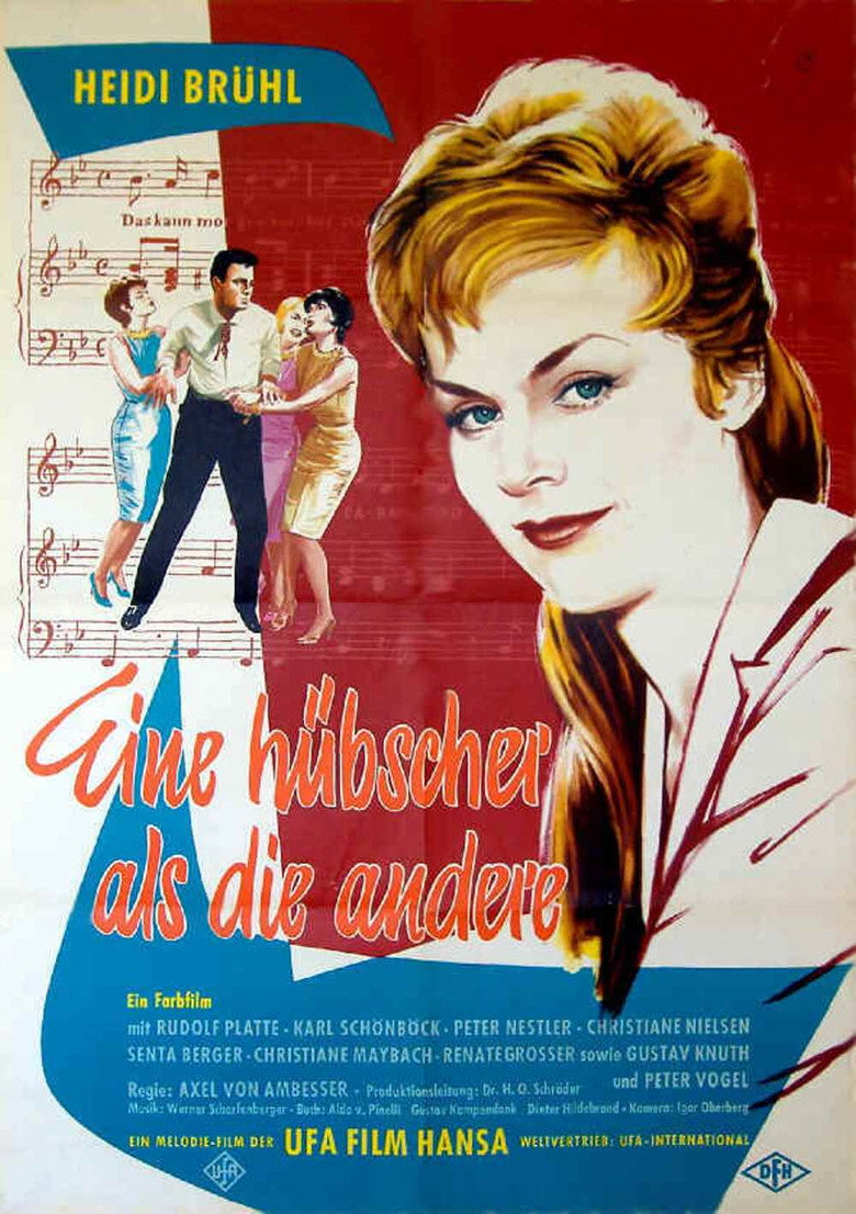 Eine hübscher als die andere (1961) TMDB poster