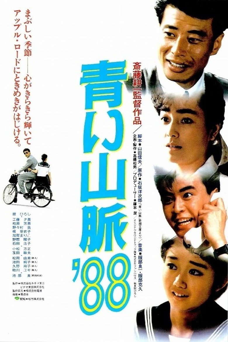 青い山脈’８８ (1988) TMDB poster