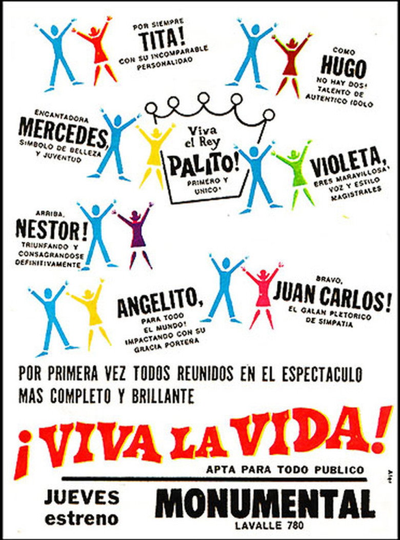 ¡Viva la vida! (1969) TMDB poster
