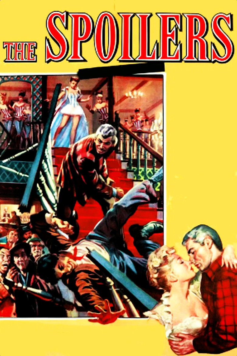 The Spoilers (1955) TMDB poster