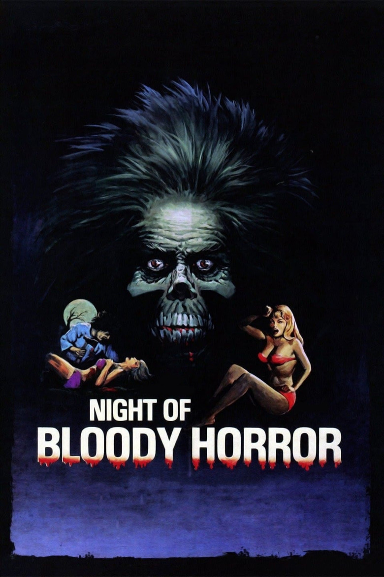 The Night of Bloody Horror (1969) TMDB poster