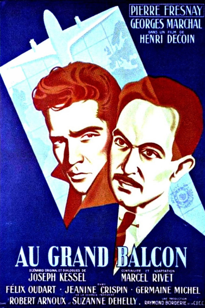 Au Grand Balcon (1949) TMDB poster