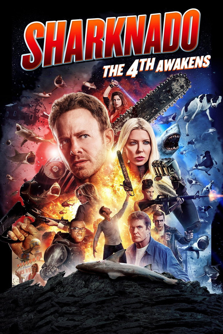 Акулячий торнадо 4: Четверте пробудження / Sharknado 4: The 4th Awakens (2016) TMDB poster