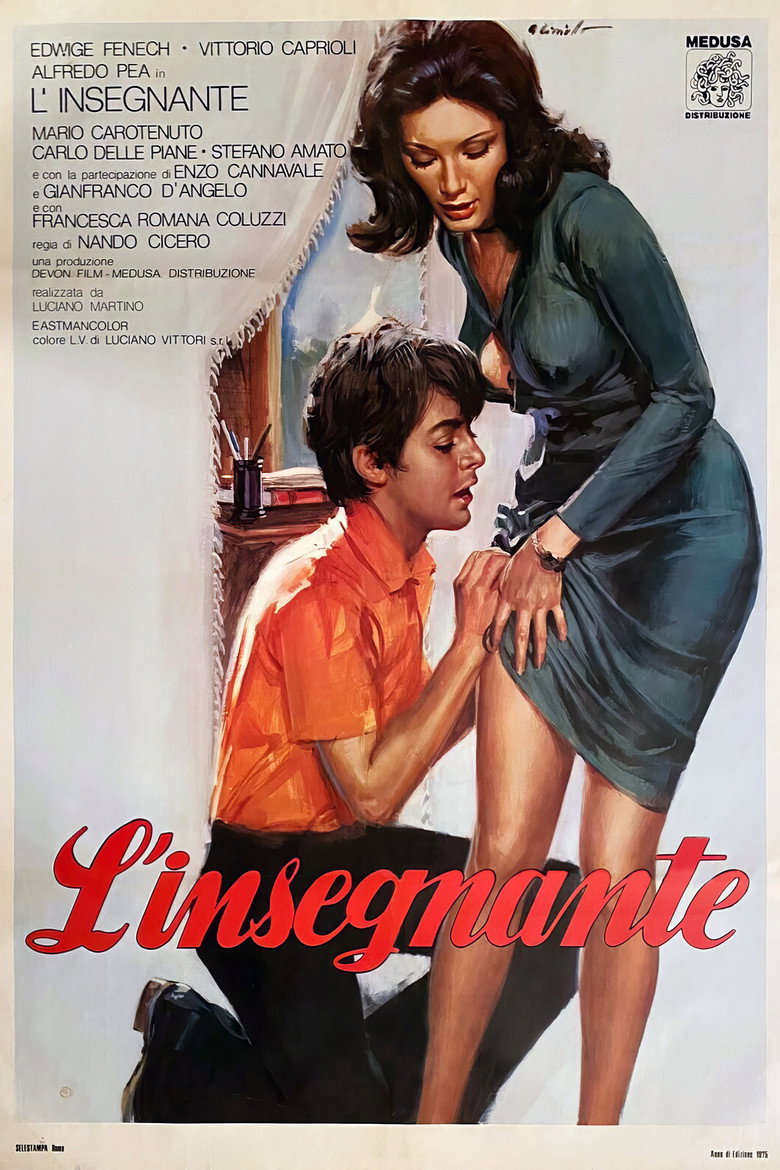 Учителька / L'Insegnante (1975) TMDB poster