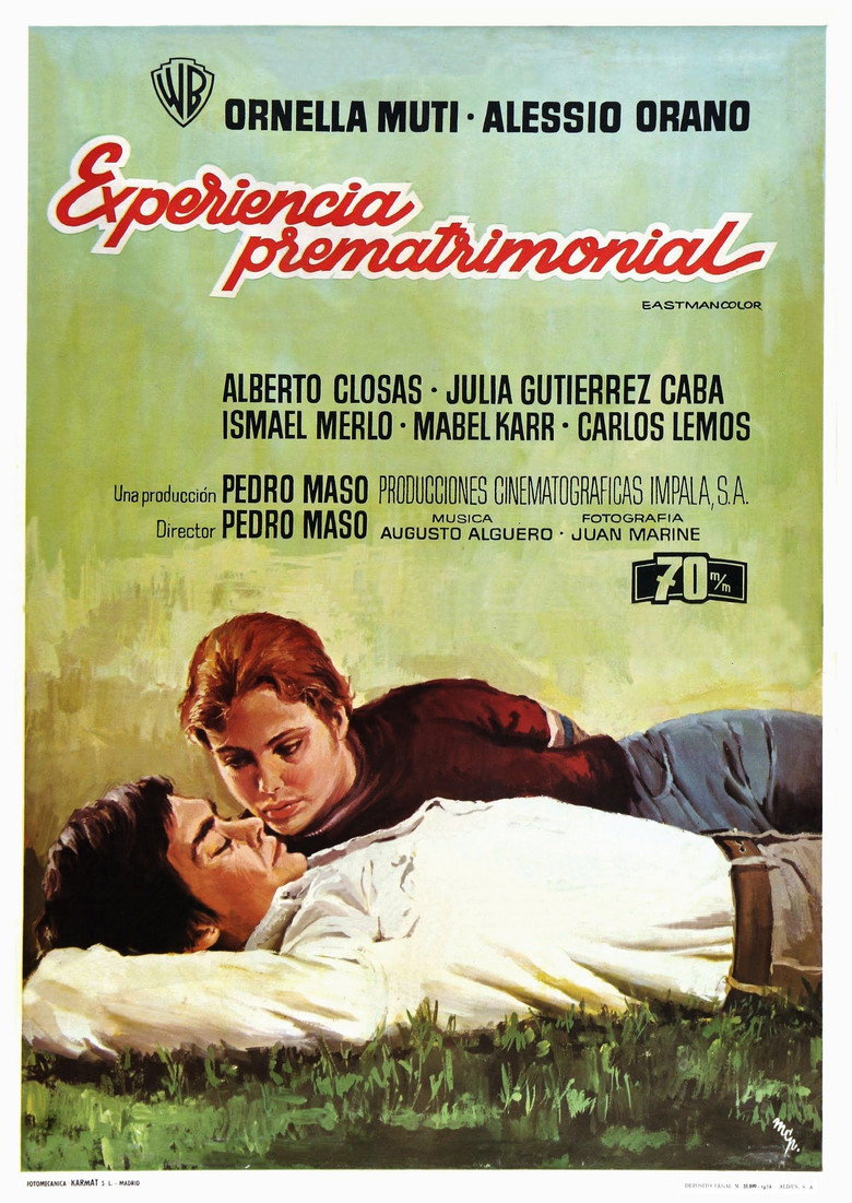Experiencia prematrimonial (1972) TMDB poster