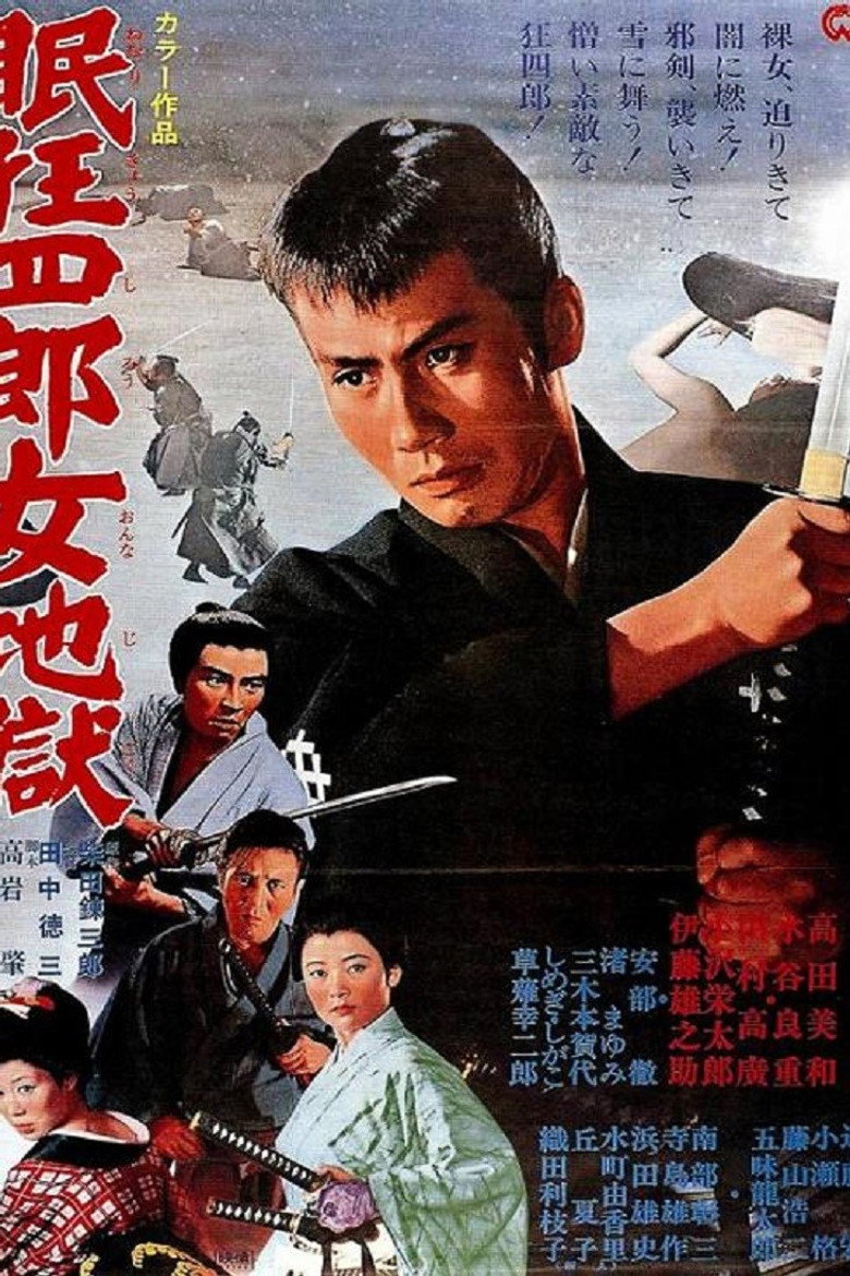 眠狂四郎女地獄 (1968) TMDB poster