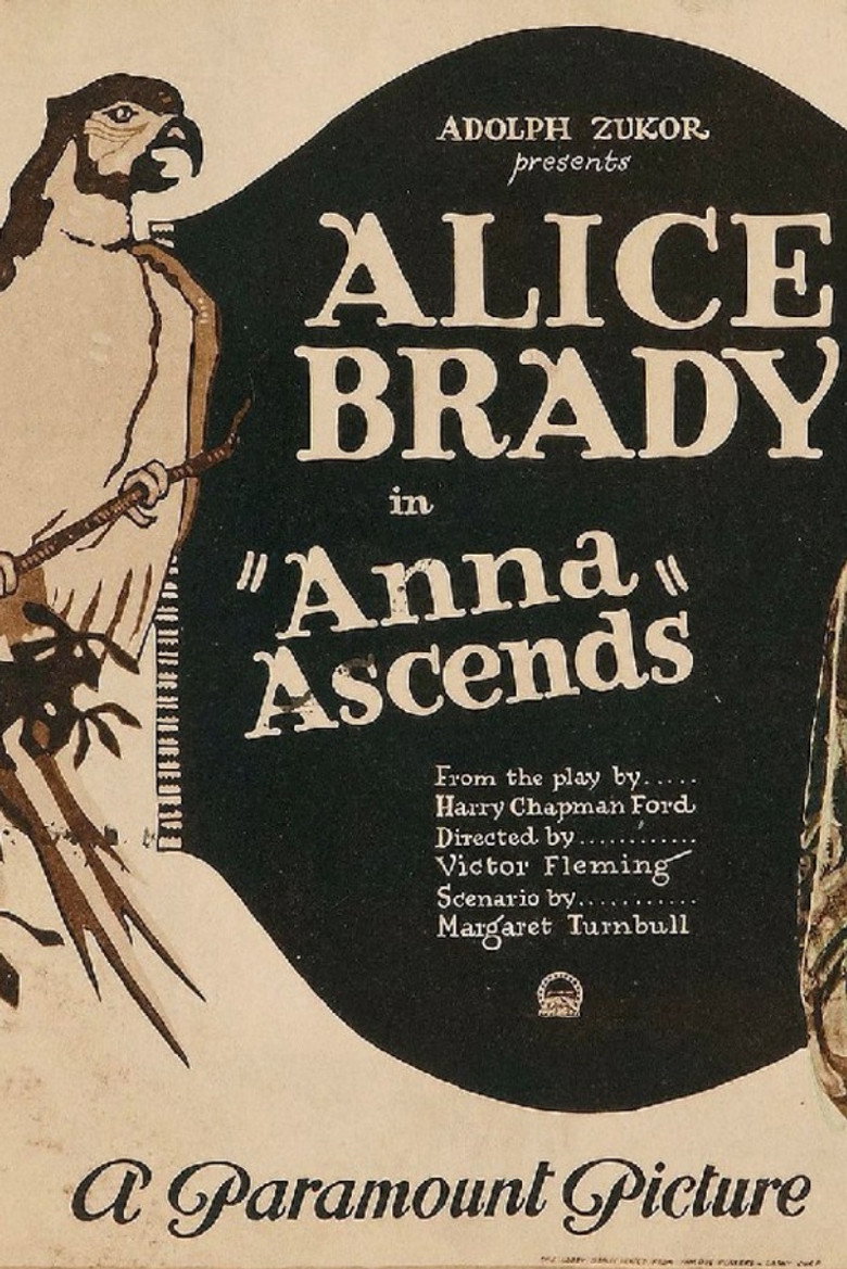 Anna Ascends (1922) TMDB poster