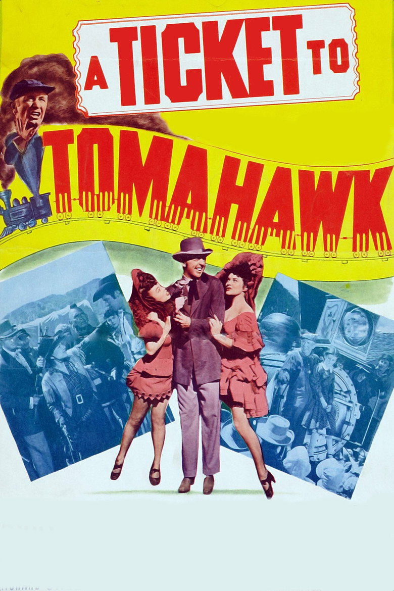 Квиток у Томагавк / A Ticket to Tomahawk (1950) TMDB poster