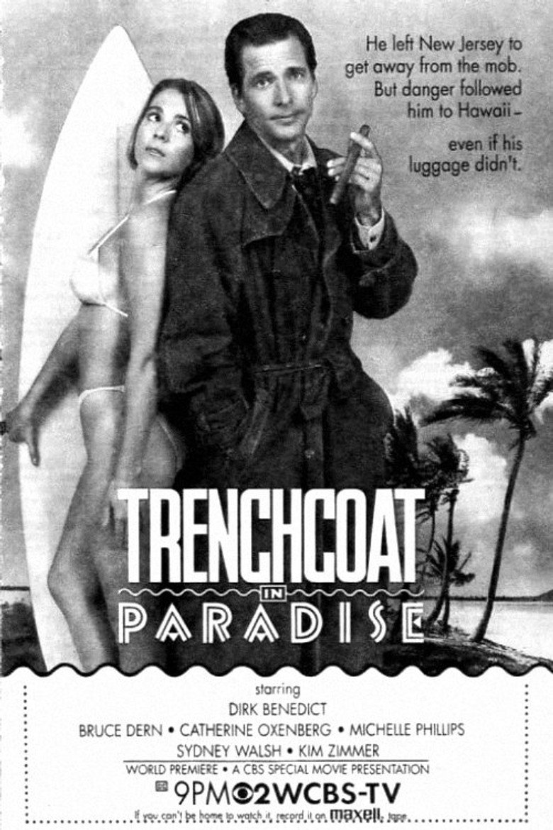 Trenchcoat in Paradise (1989) TMDB poster