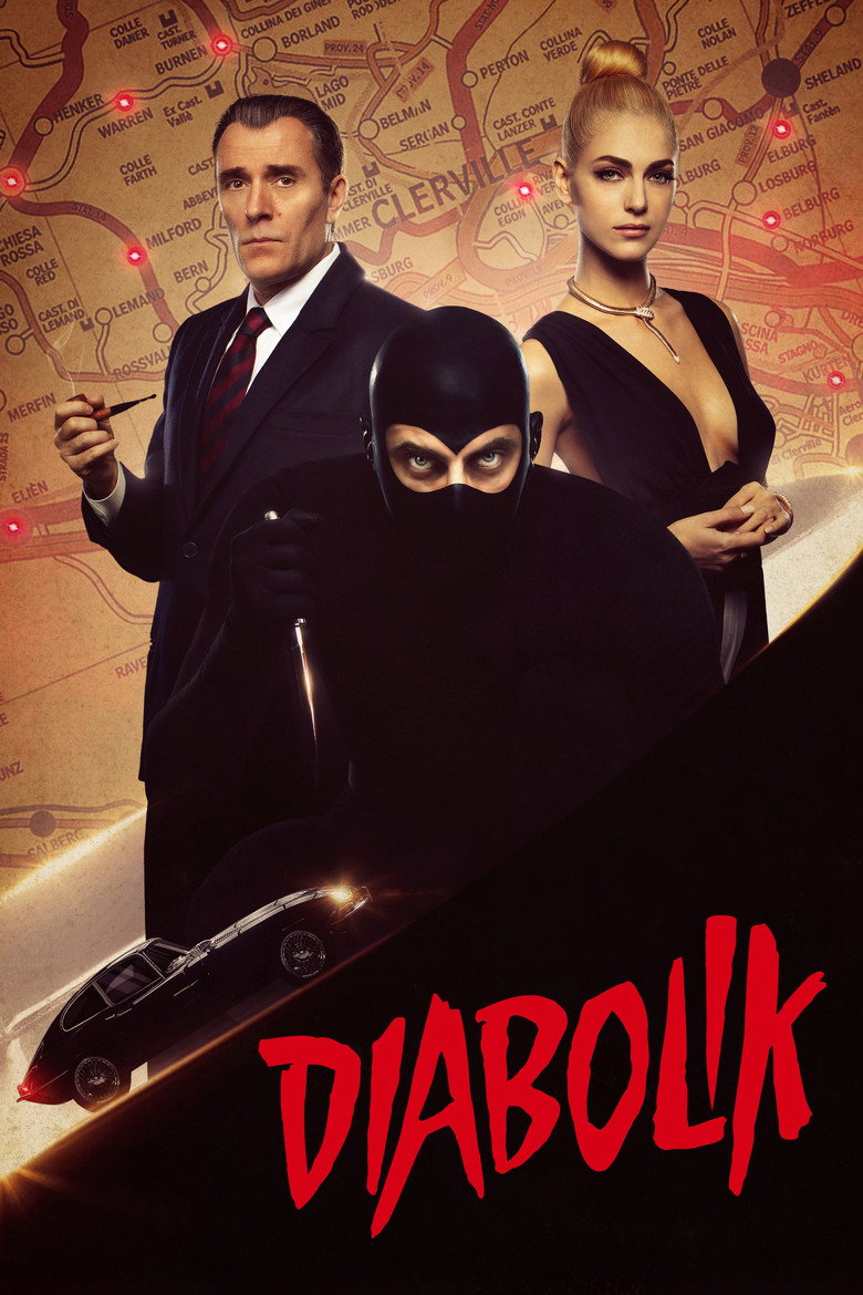 Дьяволік. Суперзлочинець і рожевий діамант / Diabolik (2021) TMDB poster