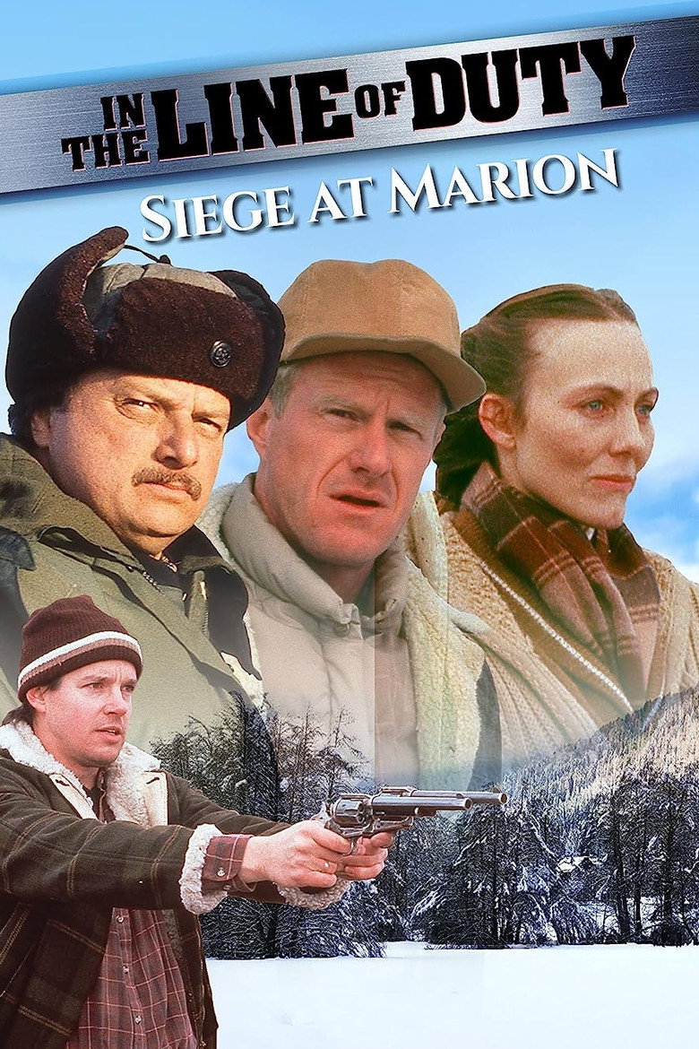 In the Line of Duty: Siege at Marion (1992) TMDB poster