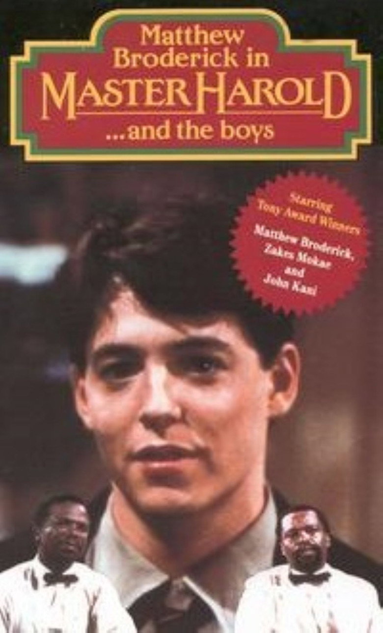 'Master Harold'... and the Boys (1985) TMDB poster