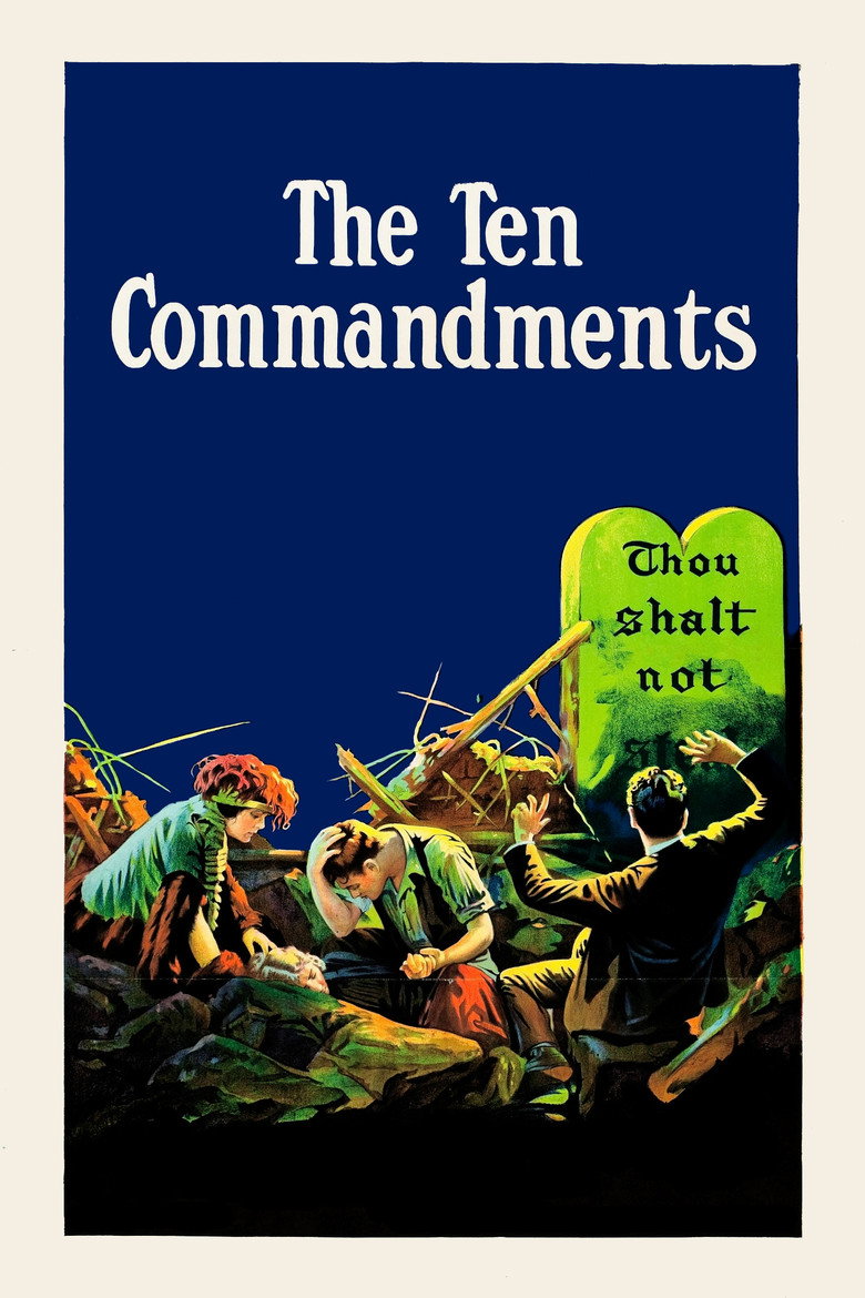 The Ten Commandments (1923) TMDB poster