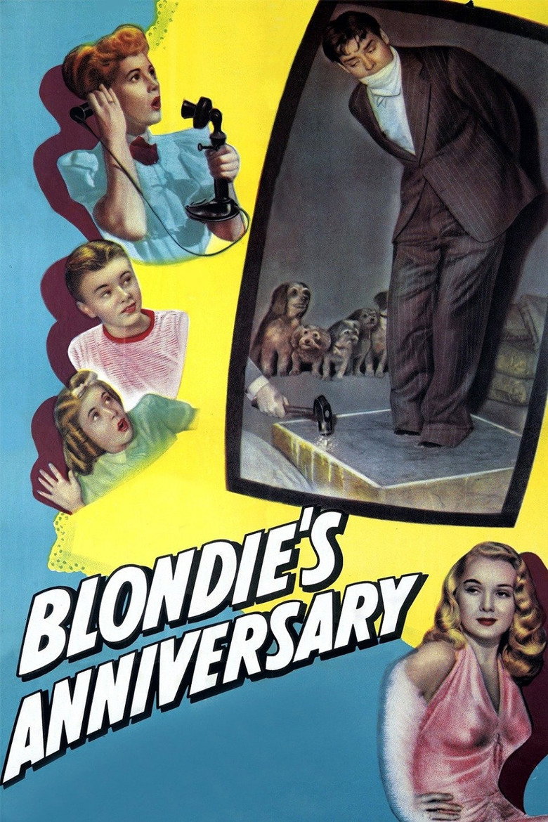 Blondie's Anniversary (1947) TMDB poster