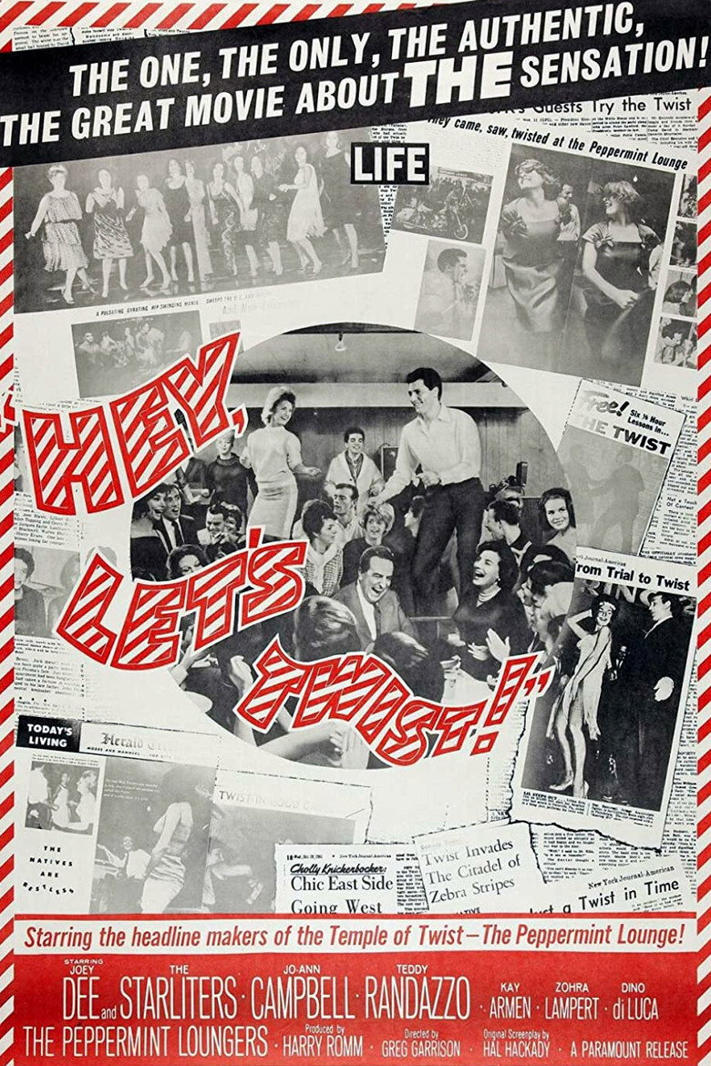 Hey, Let's Twist! (1961) TMDB poster