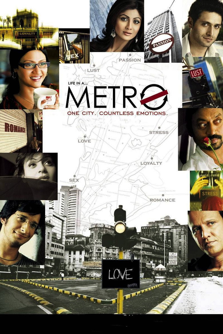 Life in a Metro (2007) TMDB poster