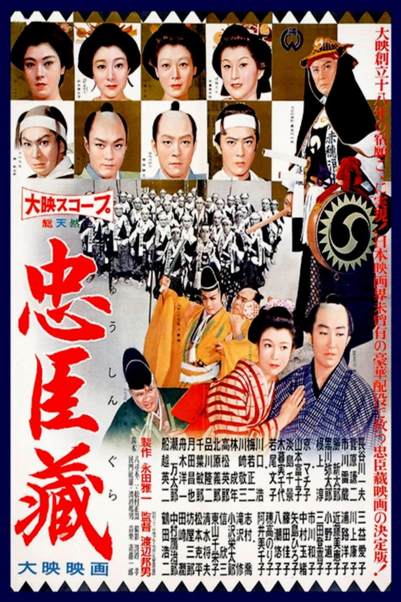忠臣蔵 (1958) TMDB poster