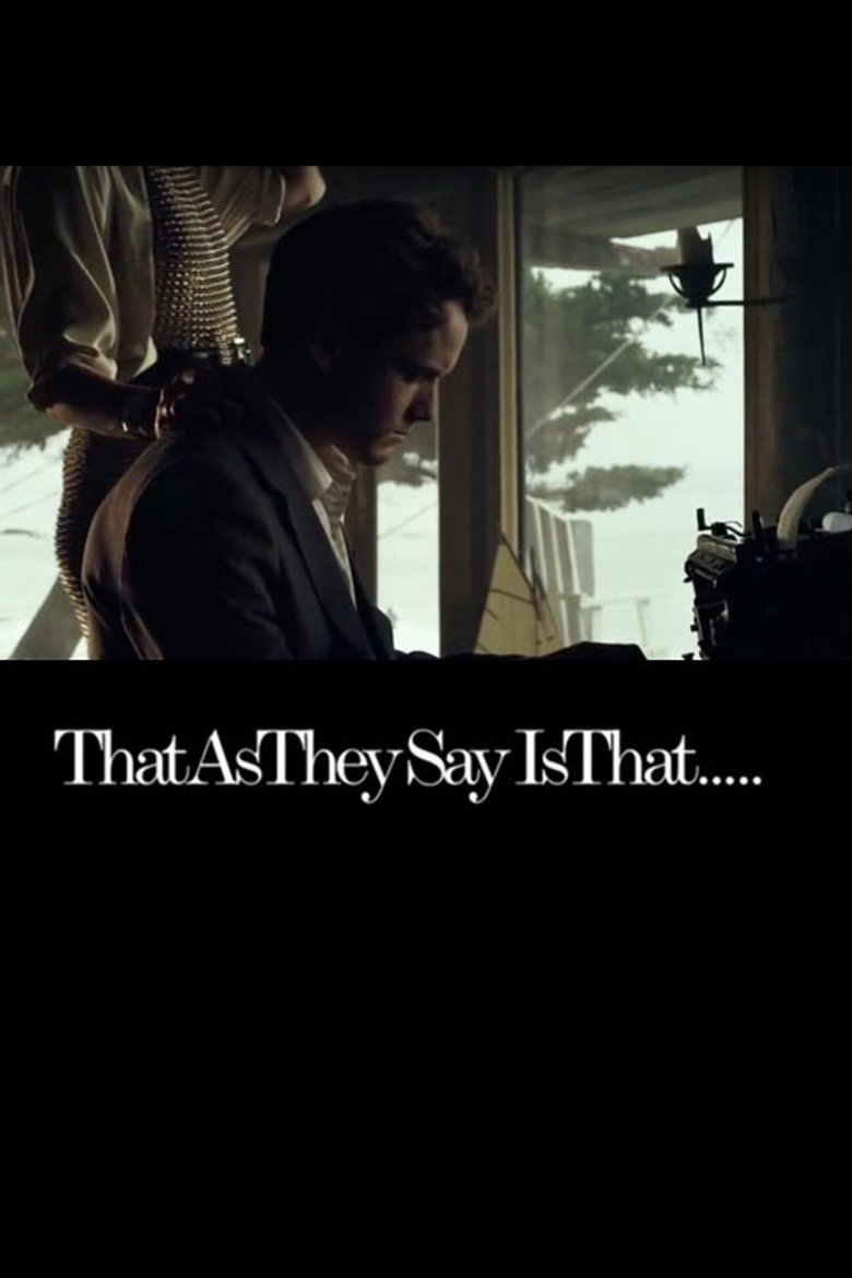 That As They Say Is That (2012) TMDB poster