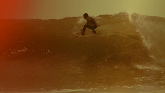 Surfing Morning of the Sun