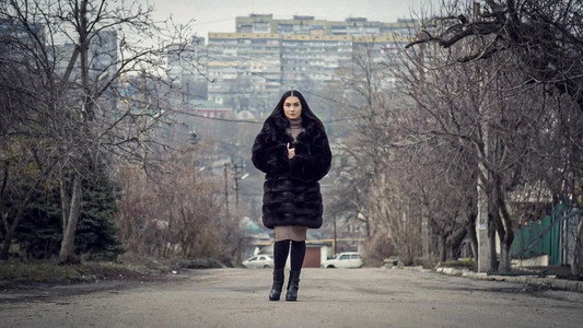 Irina - en diva vender hjem til Ukraine
