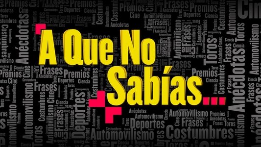 A que no sabías