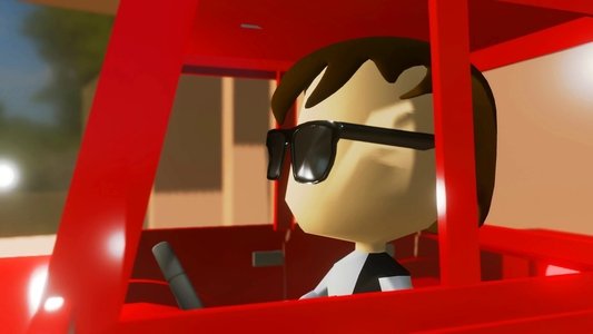 Baby Driver Cartoon - Bellbottoms