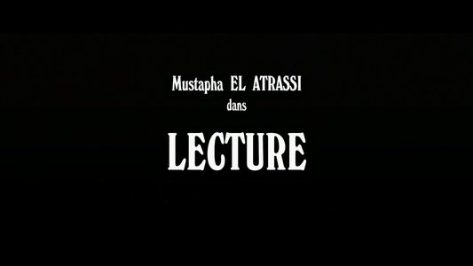 Mustapha El Atrassi - Lecture