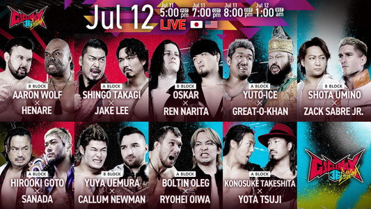 NJPW G1 Climax 36 - Day 1