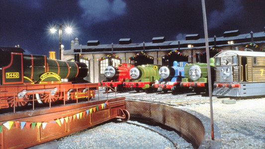 Thomas de Stoomlocomotief: De spooktrein